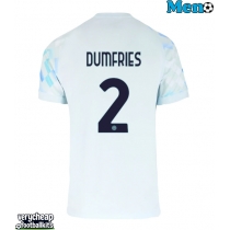 Inter Milan Denzel Dumfries #2 Replica Away Shirt 2025-26 Short Sleeve
